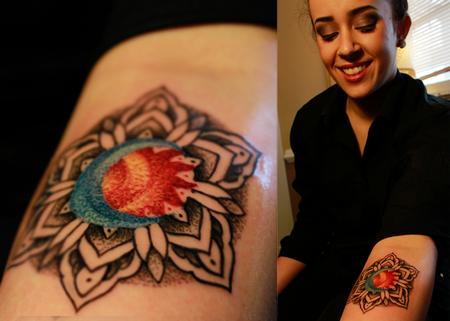 Tattoos - Mandala De la Christine - 101303